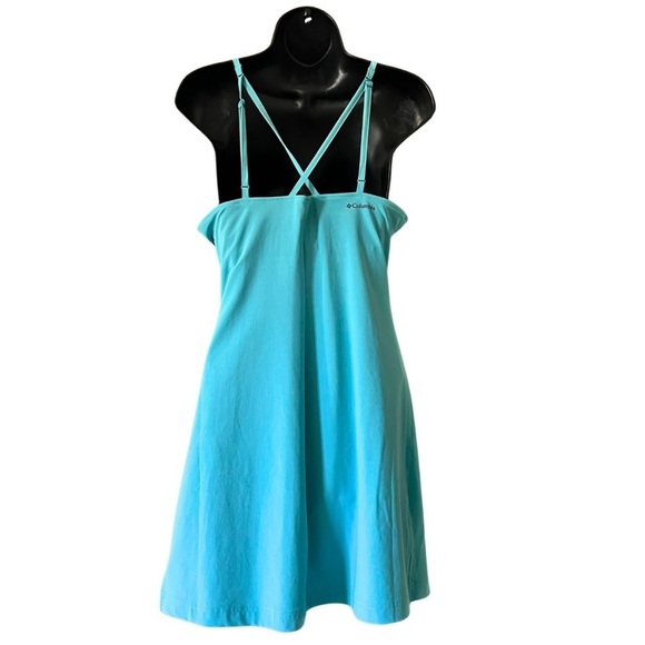Columbia Women's Pleasant Creek™ Stretch Dress with Shorties (Small Teal - NWOT) - Picture 4 of 11